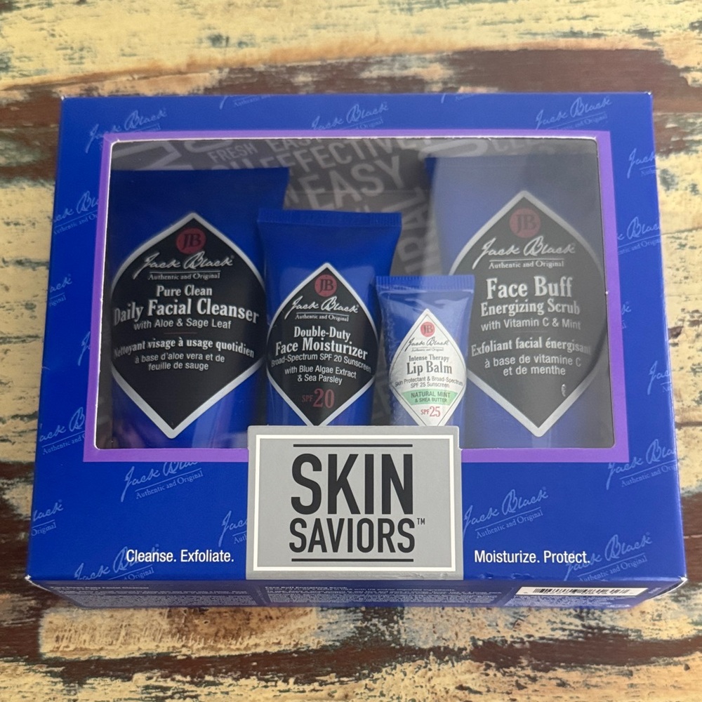 Jack Black Skin Saviors Set - Blue